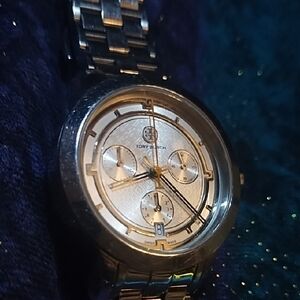 Tory Burch Silver Watch
